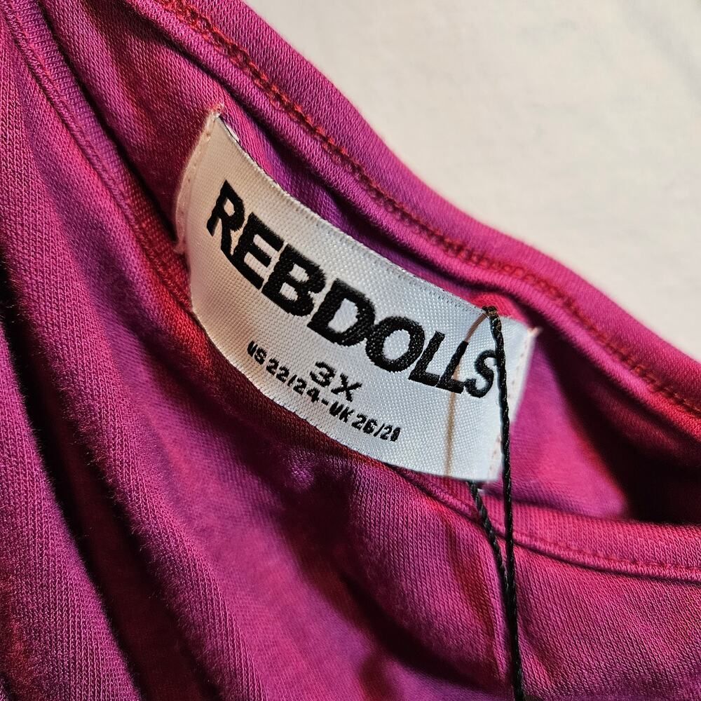 Rebdolls Women's Purple Dress - Picture 2 of 4
